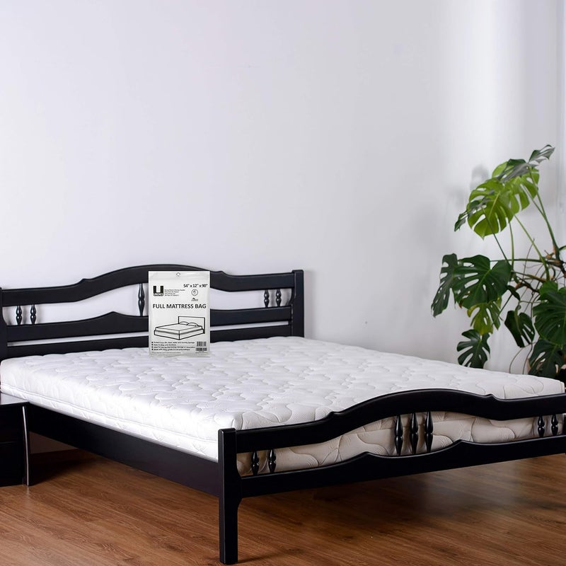 UBOXES Full Size Mattress Bag - Heavy Duty 54" x 12" x 90" Waterproof Cover - Image 5